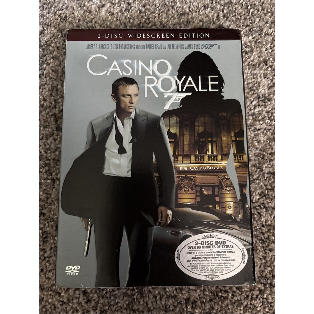 Casino Royale 2-Disc Widescreen DVD Action Thriller 2006 PG-13